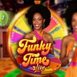 Funky Time casino game by Evolution – featured logo at BetMaze Casino