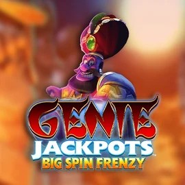 Genie Jackpots: Big Spin Frenzy logo – Jackpots by Blueprint Gaming at BetMaze Casino