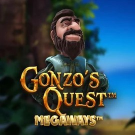 Logo of Gonzo's Quest Megaways from Red Tiger Gaming at BetMaze Casino
