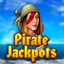 Pirate Jackpots slot logo by Belatra Games at BetMaze Casino