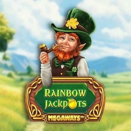 Official Jackpots logo: Rainbow Jackpots Megaways by Red Tiger Gaming at BetMaze Casino