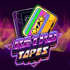 Retro Tapes slot icon by Push Gaming, available at BetMaze Casino